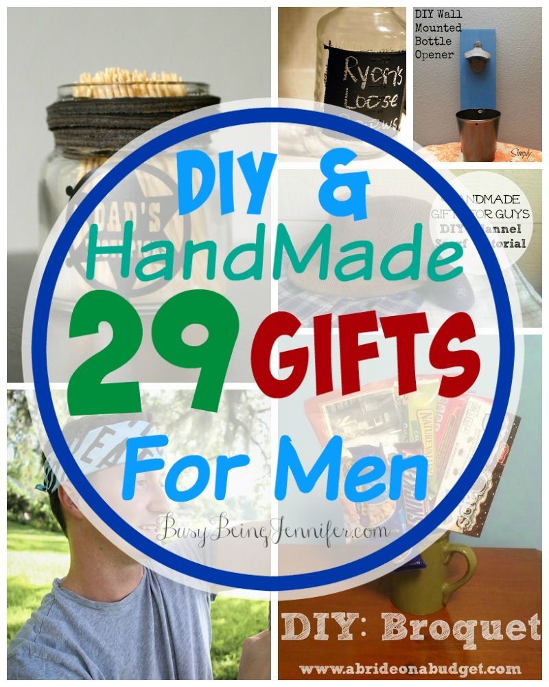 24 diy gifts for guys
 ideas