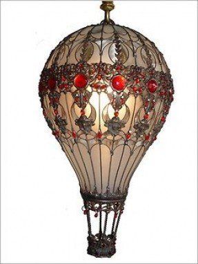 hot air balloons made from light bulbs | design steampunk -   24 diy lamp balloon
 ideas