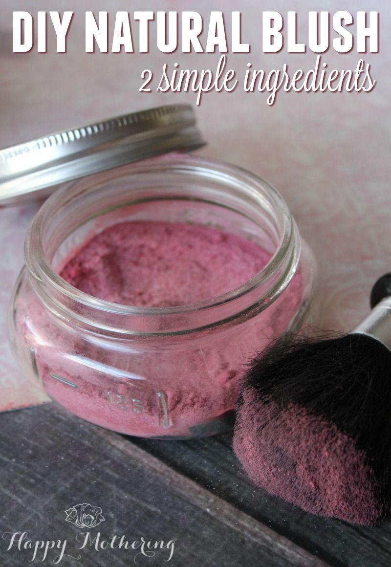 Are you tired of overpaying for natural makeup and cosmetics? Let me show you how to make your own DIY Natural Blush using only two simple ingredients. -   24 diy makeup natural
 ideas