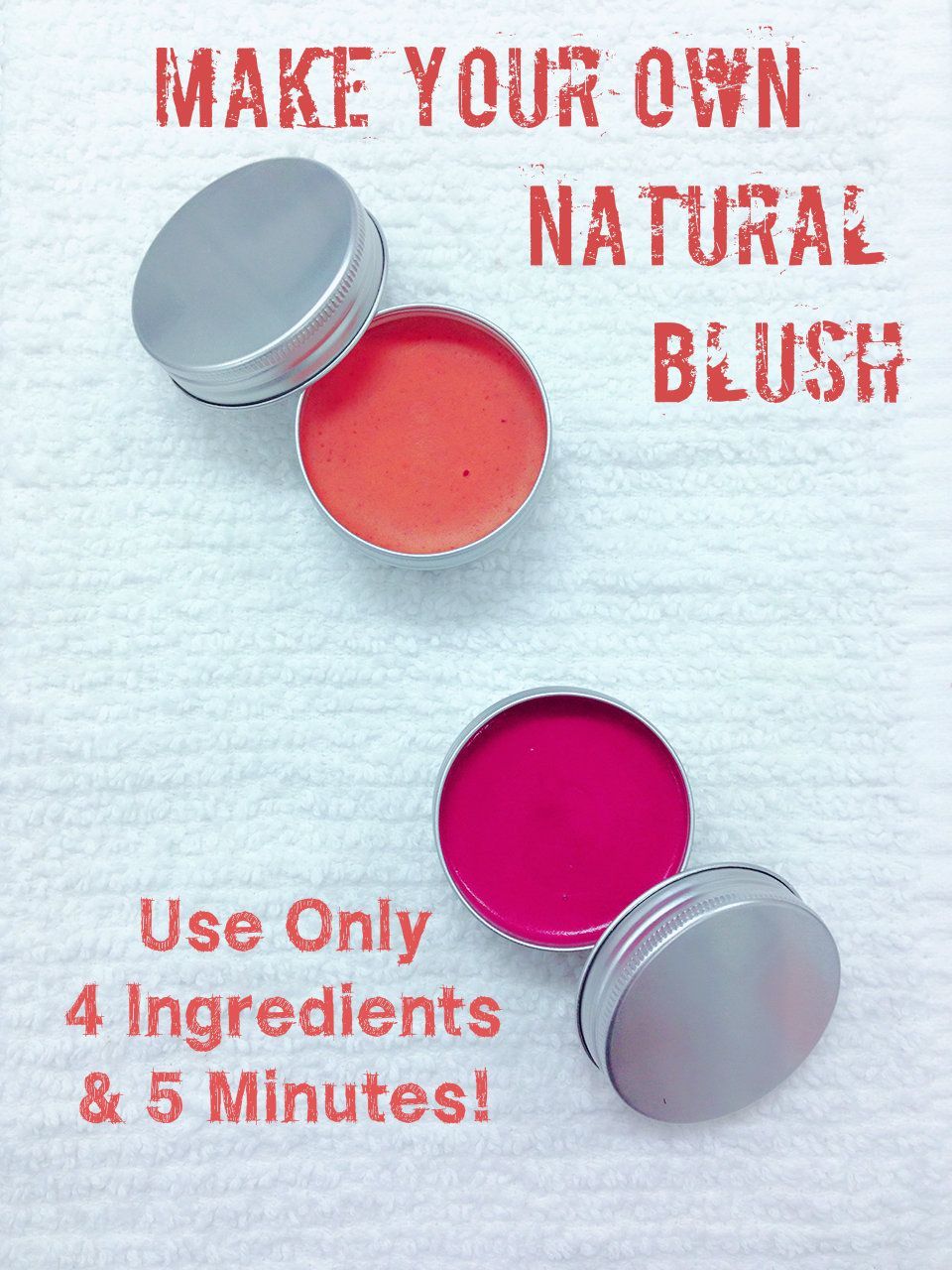 DIY Beauty: 100% Natural Cream Blush -   24 diy makeup natural
 ideas