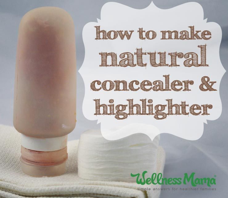 How to Make Natural Concealer & Highlighter Recipe -   24 diy makeup natural
 ideas