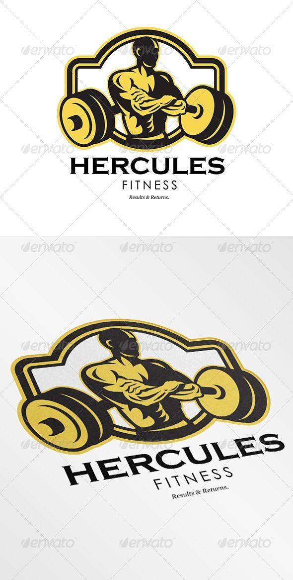 Logo illustration of a weightlifter with arms crossed and barbell in background viewed from front done in retro style.  100 re-si -   24 fitness logo backgrounds ideas