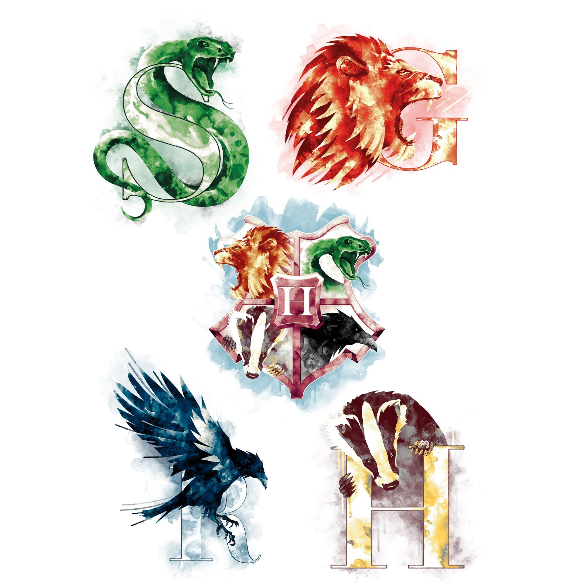 Harry Potter Temporary Tattoos (35 tattoos) -   24 harry potter matching tattoo
 ideas