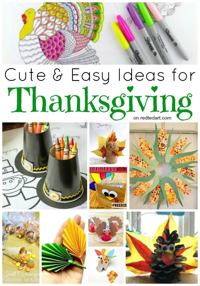 Thanksgiving Crafts for Kids -   24 holiday crafts products
 ideas