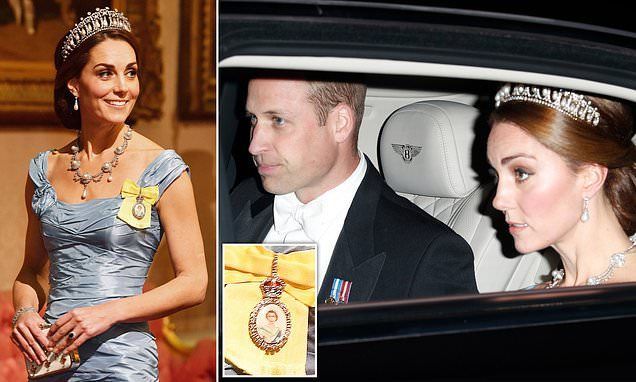 How Kate customised royal brooch in a sweet tribute to Prince William -   24 kate middleton funny
 ideas