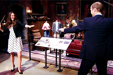 When she was a total geek over Harry Potter: -   24 kate middleton funny
 ideas