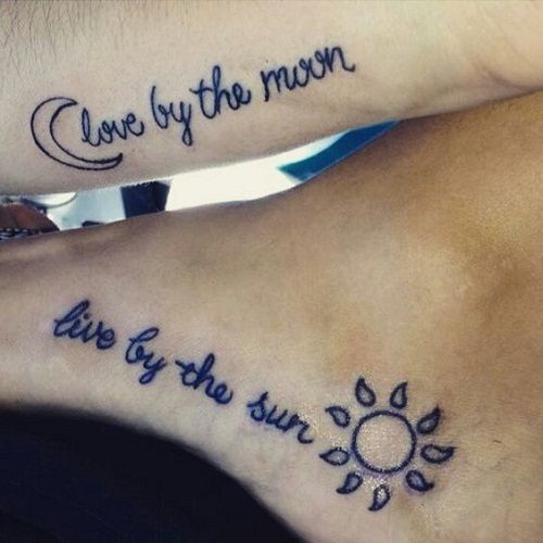 100 Unique Best Friend Tattoos with Images -   24 matching tattoo quotes
 ideas