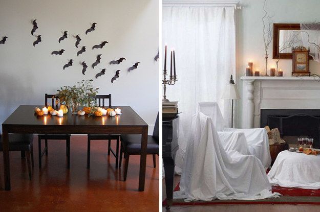 13 Minimalist Halloween Decorations That Are Actually Classy -   24 minimalist decor party
 ideas