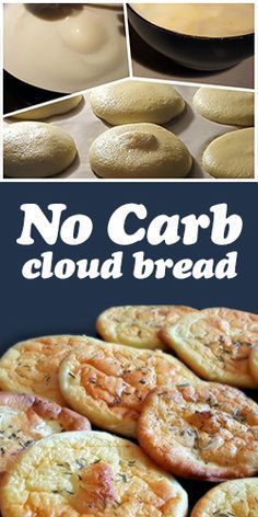 This No-Carb Cloud Bread Recipe Only Uses 4 Ingredients! -   24 no carb diet meals
 ideas