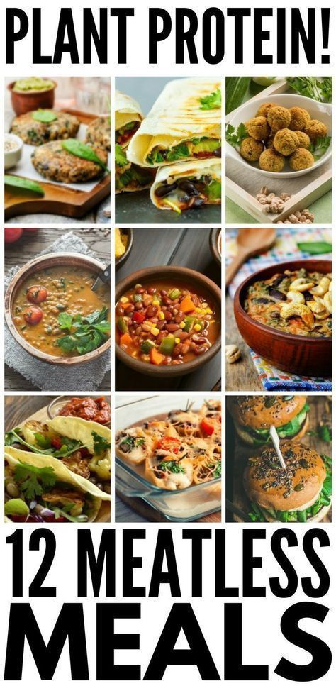 Plant Based Proteins: 12 Meatless Recipes That Are Actually Filling -   24 plant based for beginners
 ideas