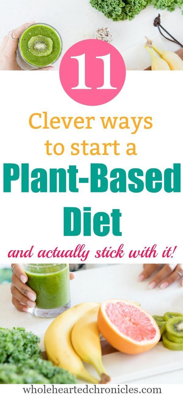 11 Clever Ways To Start A Plant-Based Diet & Stick With It -   24 plant based for beginners
 ideas