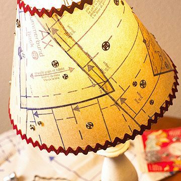 Quick-Change Lamps -   24 sewing crafts room
 ideas