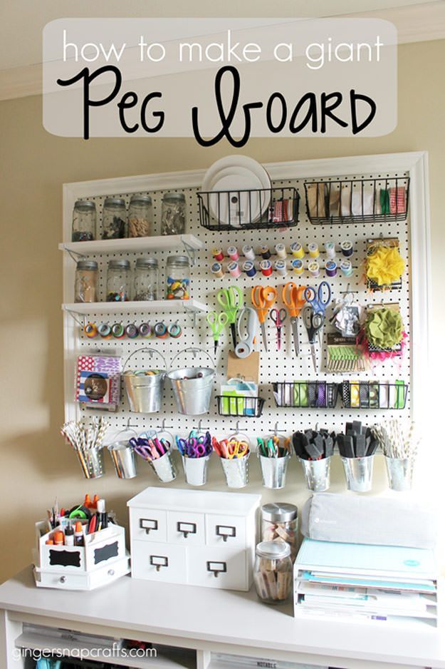 24 sewing crafts room
 ideas