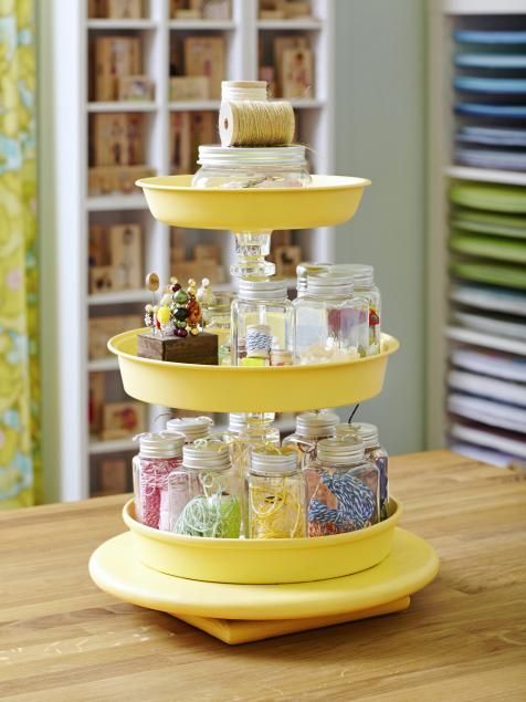 Craft and Sewing Room Storage and Organization -   24 sewing crafts room
 ideas
