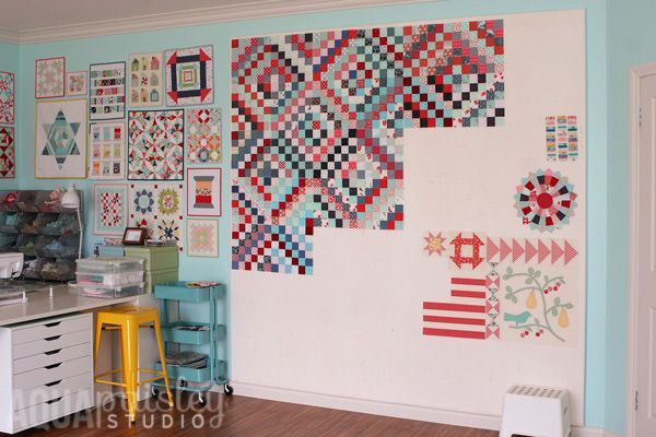 How To Make A Quilt Design Wall For Your Sewing Room or Home Studio -   24 sewing crafts room
 ideas