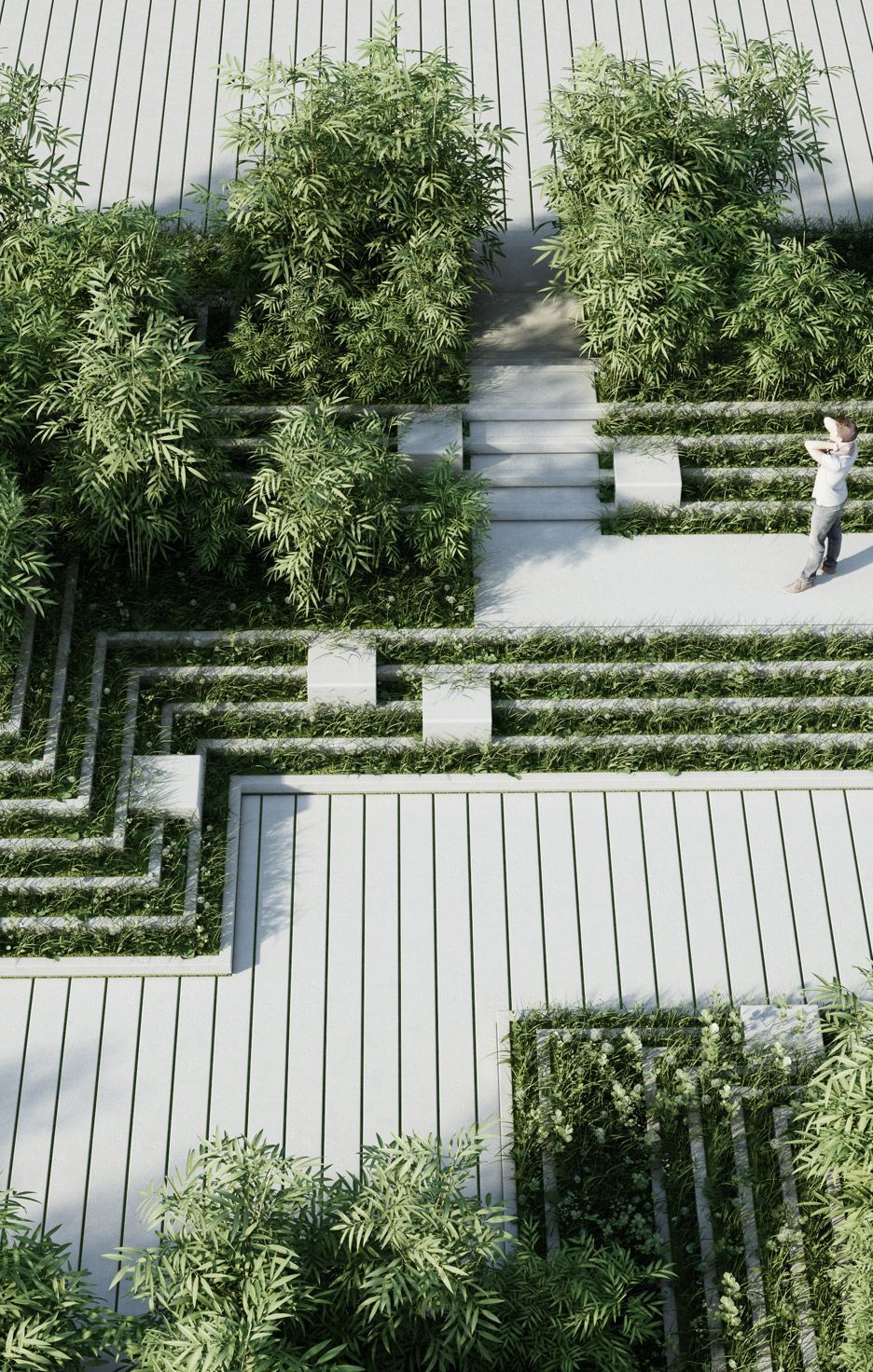 Magic Breeze Landscape Design by Penda                                                                                                                                                                                 More -   24 urban garden architecture
 ideas