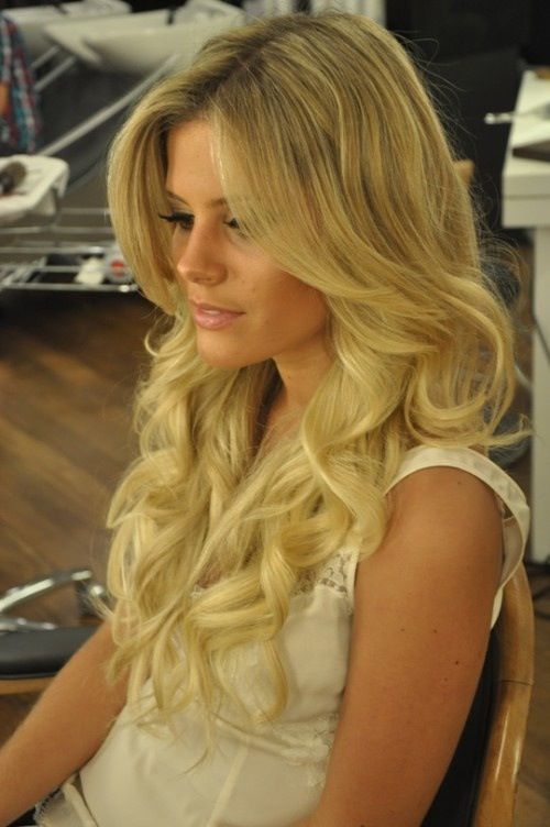 Ultimate hair idol {my colorist says they are extensions} -   24 victoria secret curls
 ideas