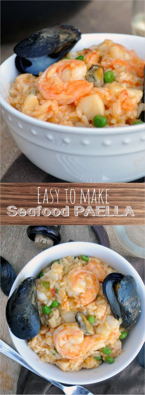 Easy to Make Seafood Paella -   25 chinese recipes seafood
 ideas