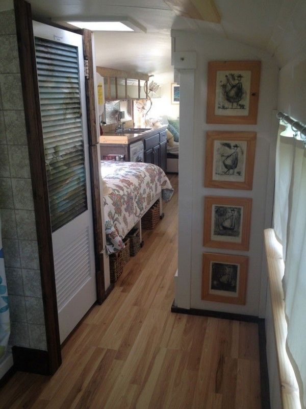 $2k School Bus Converted into Amazing DIY Motorhome -   25 diy school bus
 ideas