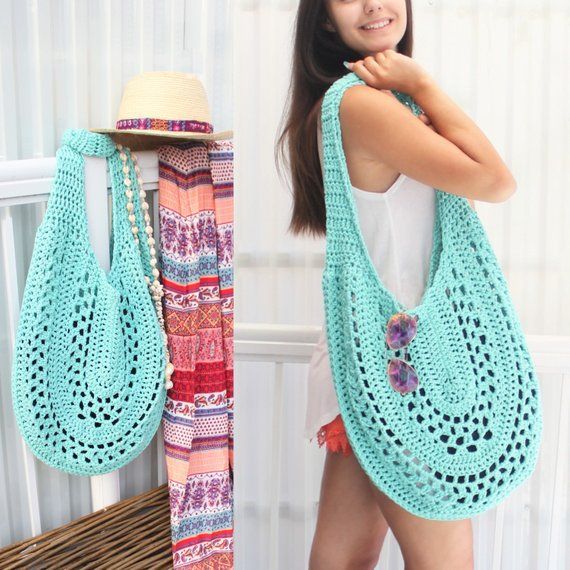 Crochet bag pattern - CELIA summer bag- Crochet boho bag-All sizes- Beach bag- Crochet market bag-Pattern PDF handmade bag- Crochet bag tote -   25 diy summer bag
 ideas