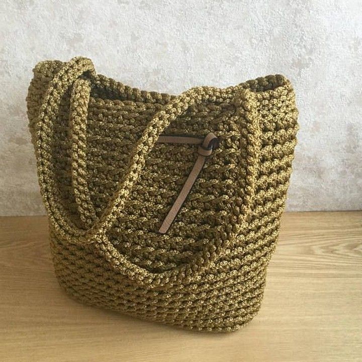 15 Top DIY Crochet Bags and Purse Ideas -   25 diy summer bag
 ideas