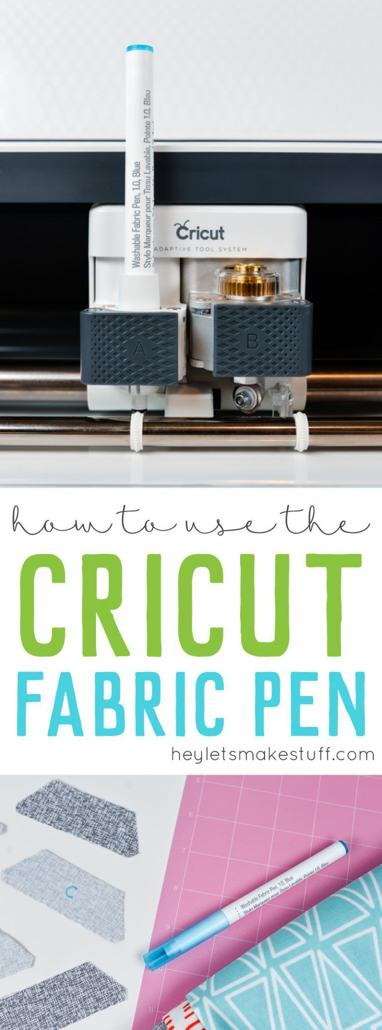 How to Use the Cricut Fabric Pen -   25 fabric crafts clothes
 ideas