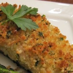 Parmesan Crusted Baked Fish -   25 fish recipes catfish
 ideas