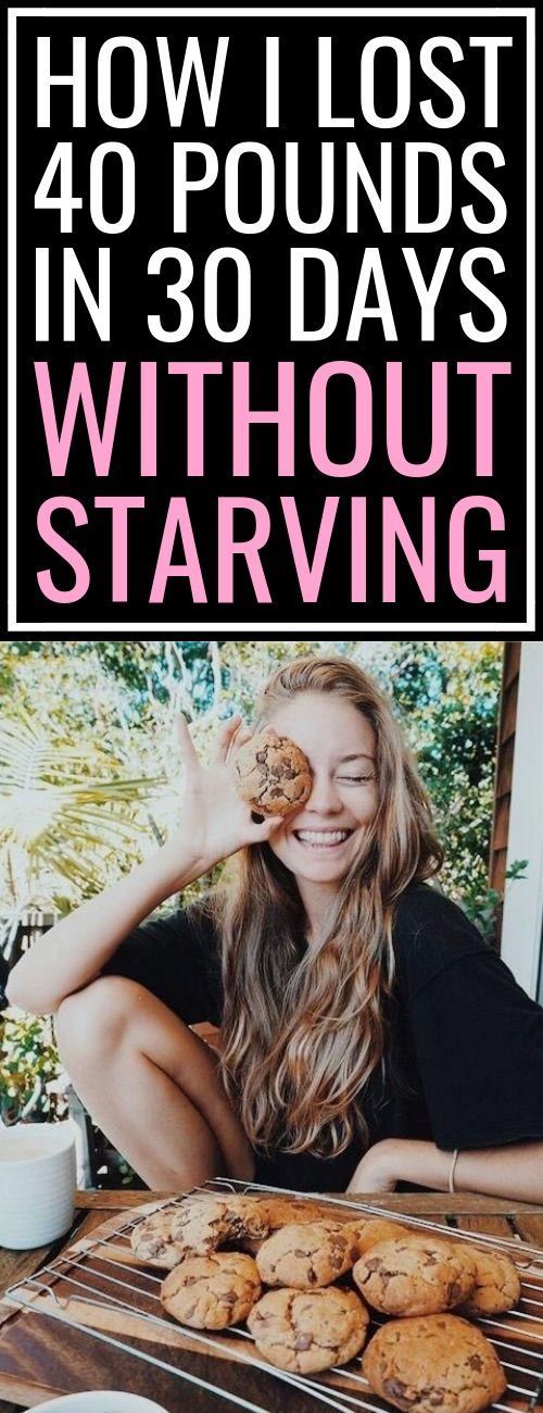 How I Lost 40 Pounds In Less Than 30 Days Without Starving -   25 fitness inspiration over 40
 ideas