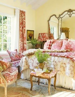 25 french decor red
 ideas