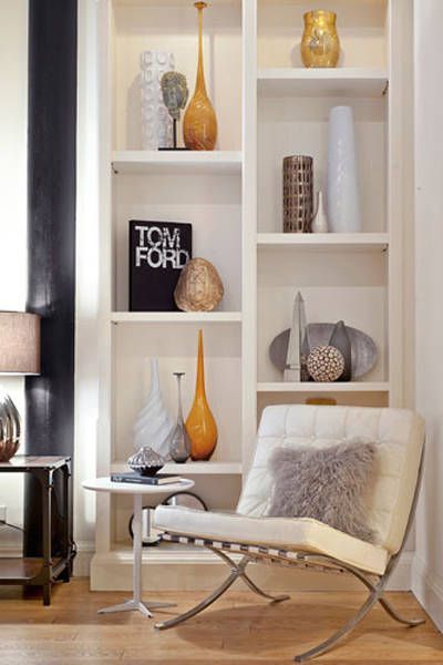 9 Ways To Make Your Home Look Expensive -   25 tall shelf decor
 ideas