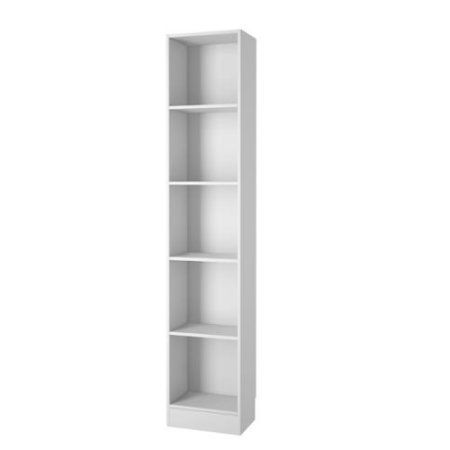 Element Tall Narrow 5-shelf Bookcase White - Walmart.com -   25 tall shelf decor
 ideas