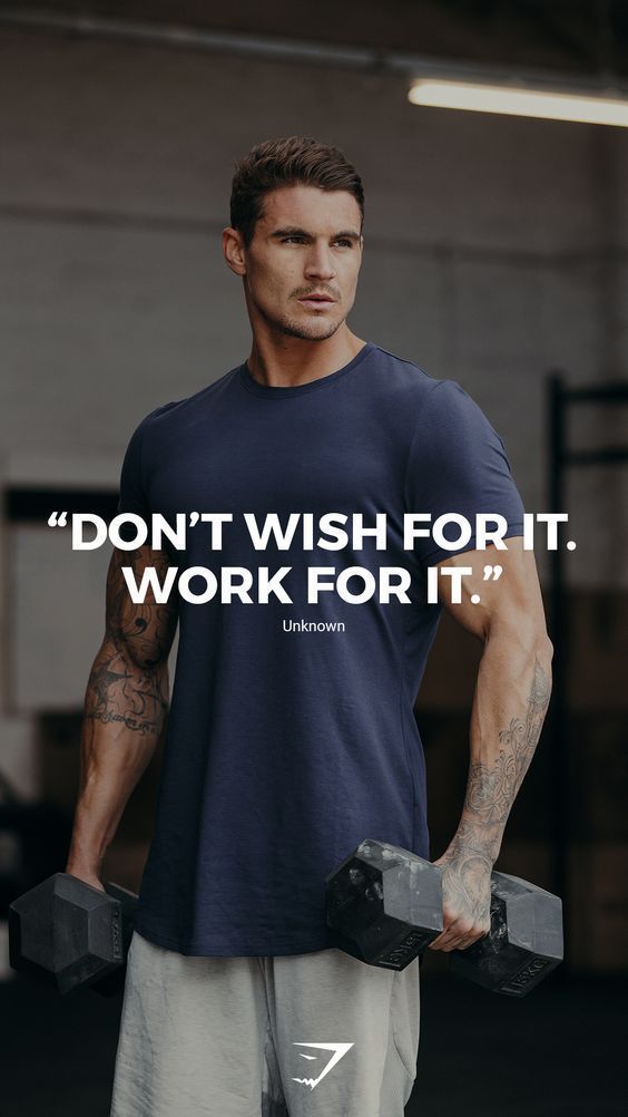 You have to put the work in. -   16 aesthetic fitness men
 ideas