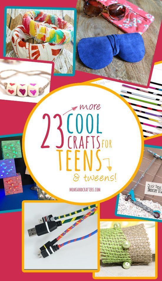 23 More Cool Crafts for Teens -   18 cool crafts stuff
 ideas