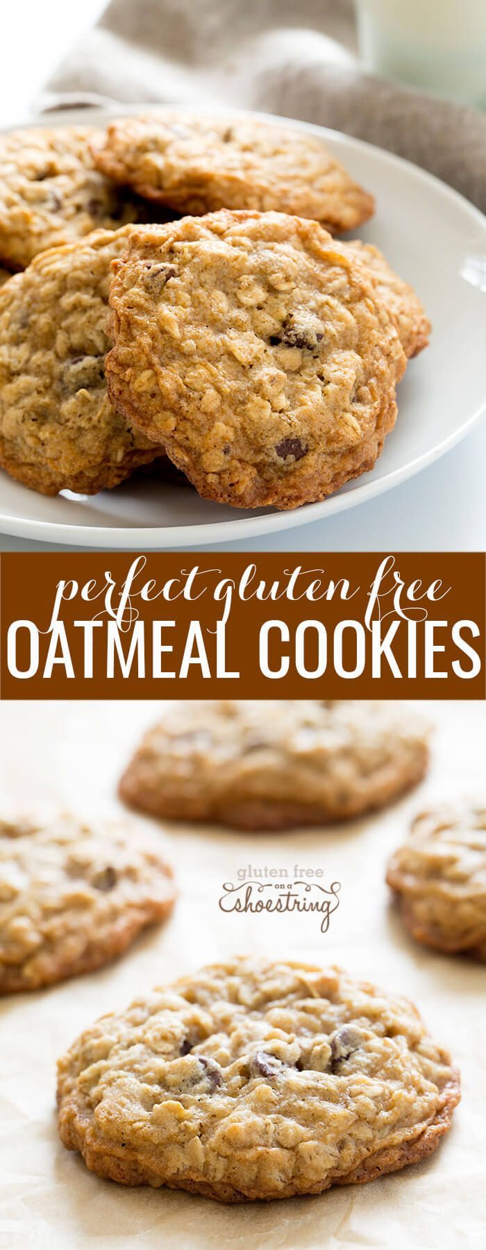 Gluten Free Oatmeal Cookies -   19 gluten free oatmeal
 ideas