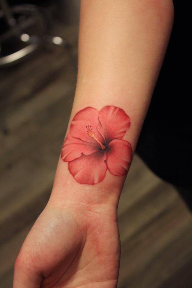 I just love the airy, feminine look of watercolor tattoos. This one particularly speaks to me because it is a Hawaiian flower. -   19 hibiscus flower tattoo
 ideas