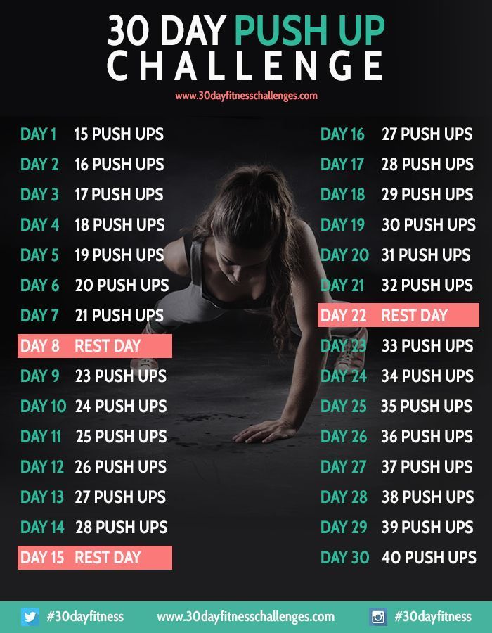 15 Minutes to FIT with HIIT! It's Time to Move, No Excuses -   20 fitness challenge push up
 ideas