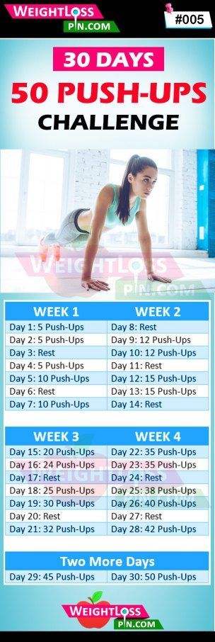 50 Push-Ups Challenge: Transform Your Body in 30 Days -   20 fitness challenge push up
 ideas