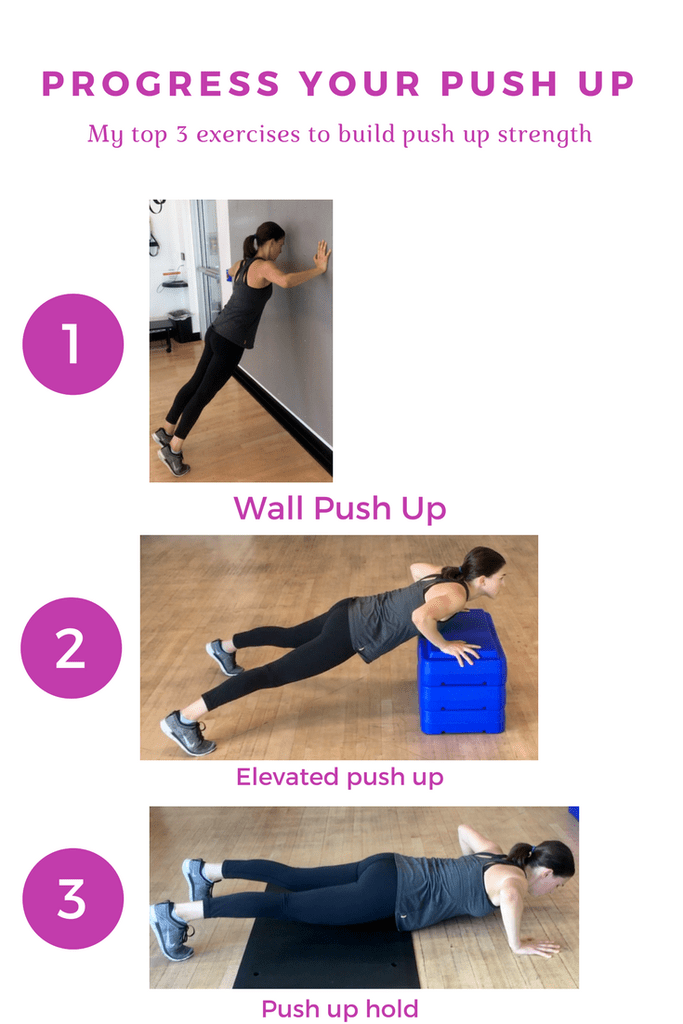 Doing your first (or best) push up: top 3 exercises to improve push up strength -   20 fitness challenge push up
 ideas