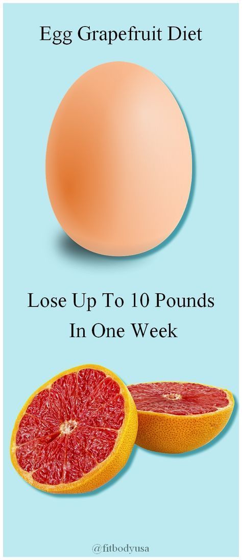 Lose Up To 10 Pounds In One Week With Egg Grapefruit Diet -   20 fitness diet inspiration
 ideas