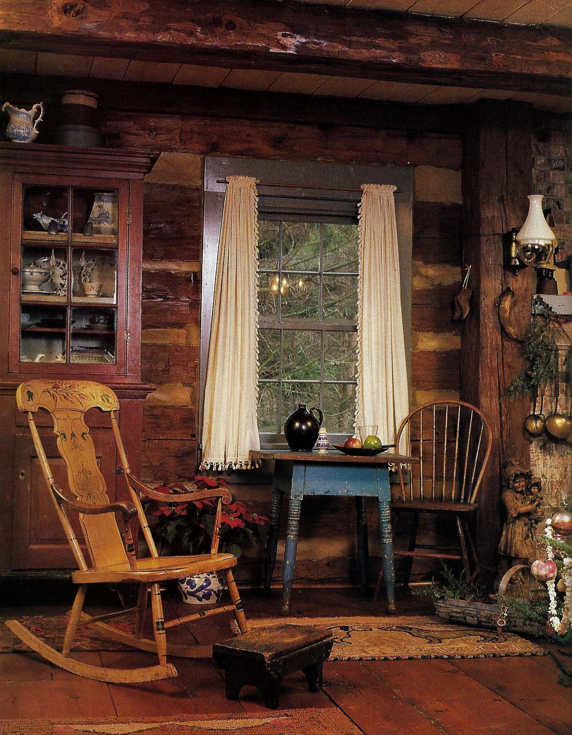 Dream House - Rustic Design Ideas (41 Photos -   20 primitive cabin decor
 ideas