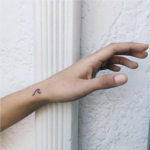 20 small tattoo wave
 ideas