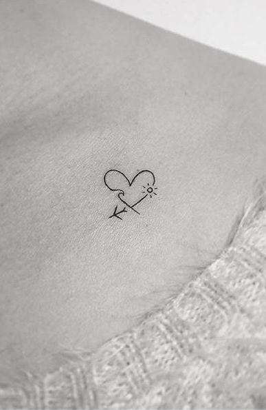 81 Small Meaningful Tattoos for Women -   20 small tattoo wave
 ideas