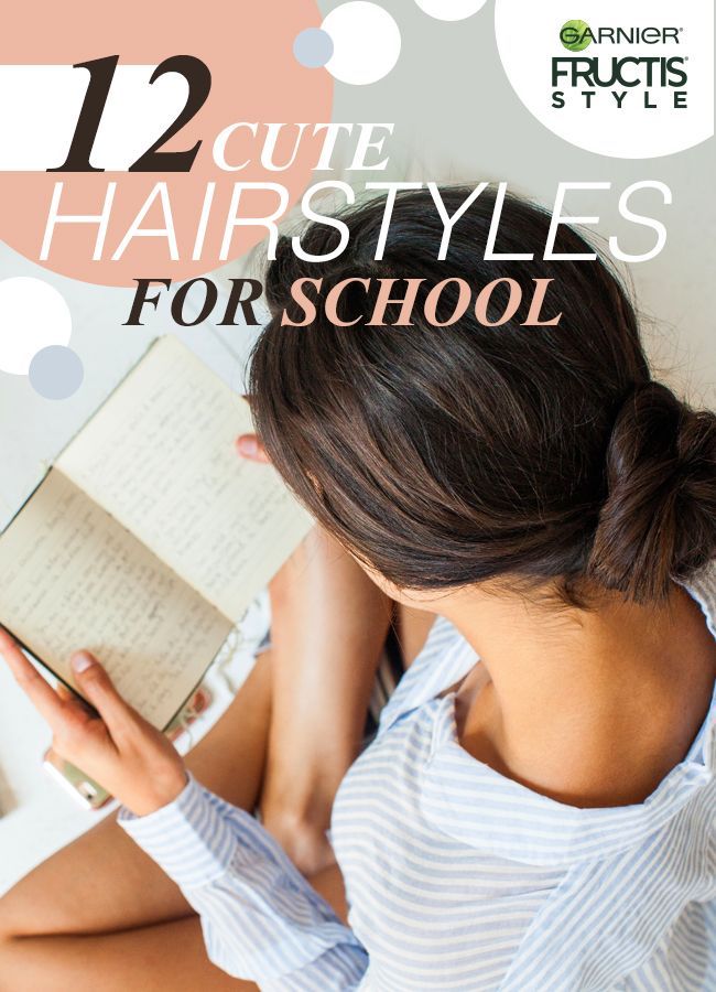 12 Cute Hairstyles for School -   20 style clothes hairstyles
 ideas