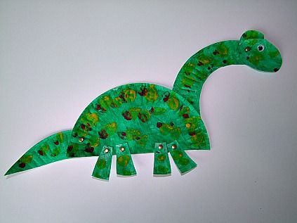 21 dinosaur crafts t-rex ideas