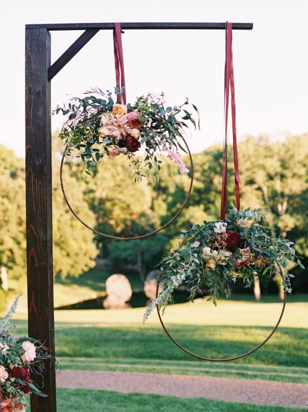 32 DIY Wedding Arbors, Altars & Aisles -   21 diy flower arch
 ideas