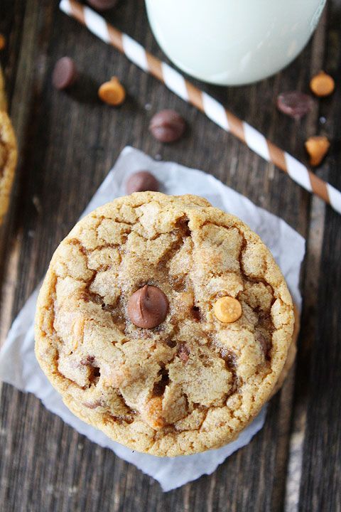 Butterscotch, Toffee, Chocolate Chip Cookie Recipe on twopeasandtheirpod.com. These cookies are loaded with goodness! Grab a glass of milk a... -   21 fitness food chocolate chips
 ideas