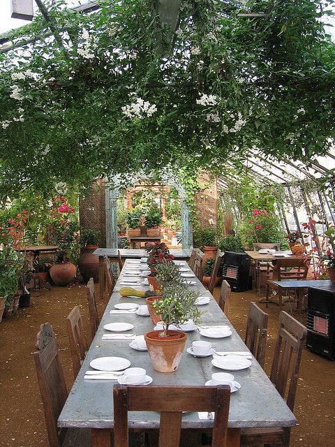 Petersham Nurseries -   21 kitchen garden cafe
 ideas