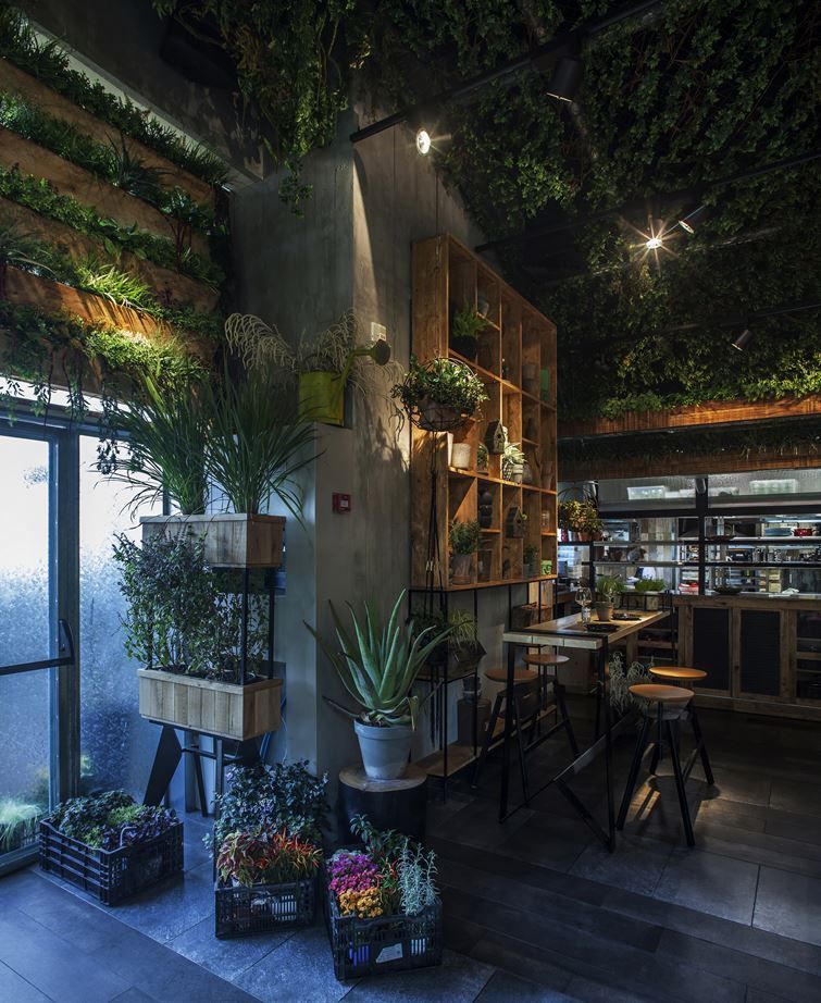 21 kitchen garden cafe
 ideas