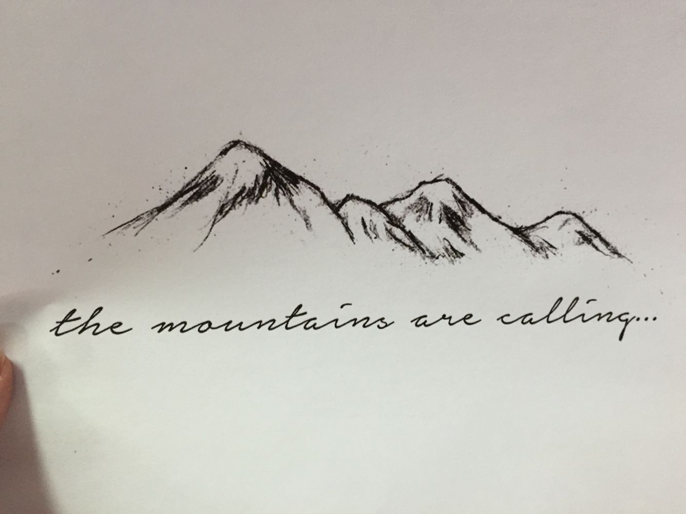 21 mountain tattoo side
 ideas