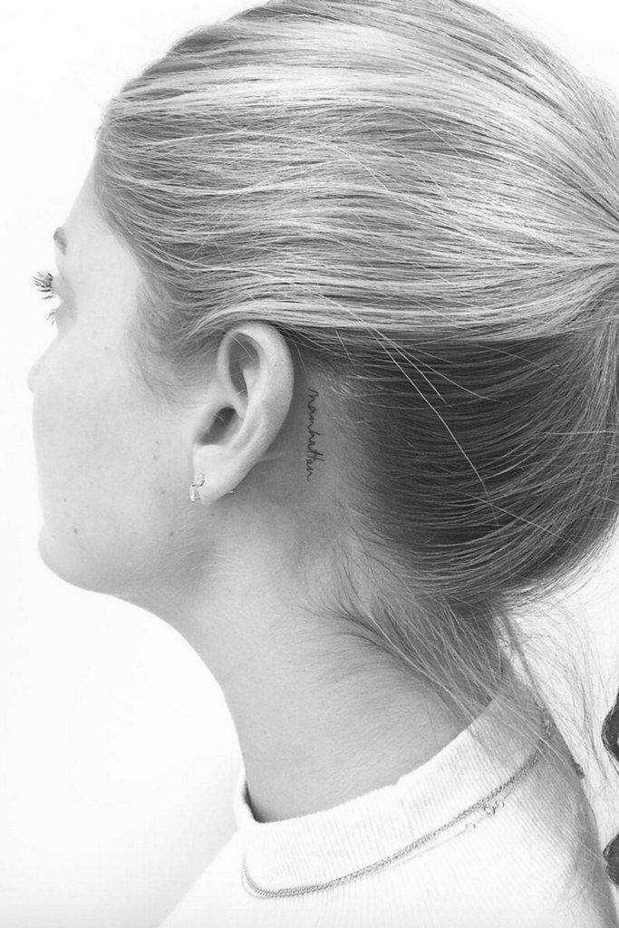 40 Tiny Tattoo Ideas Even the Most Needle-Shy Can't Resist -   21 tiny tattoo placement
 ideas